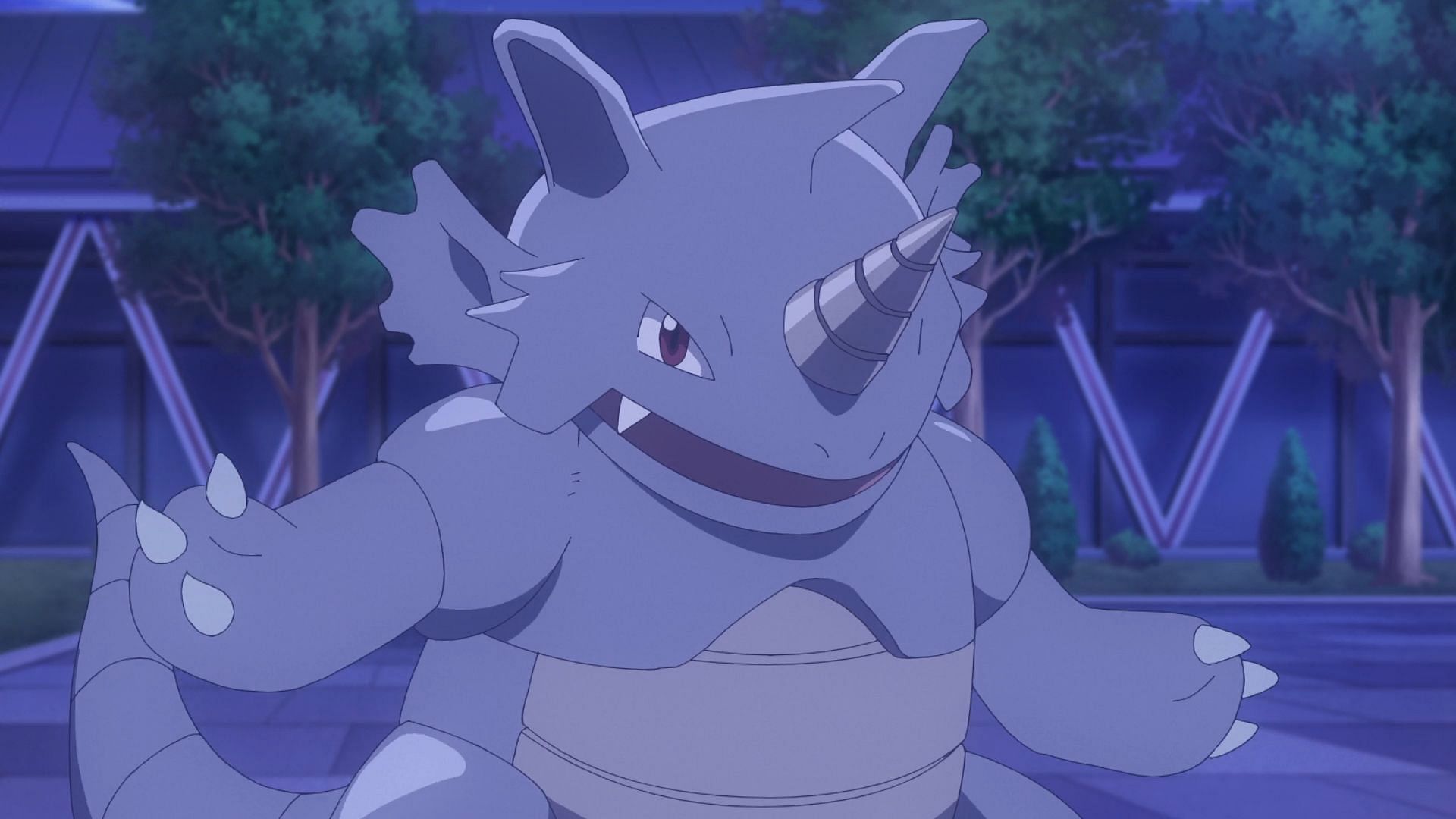Rhydon in the anime (Image via TPC)